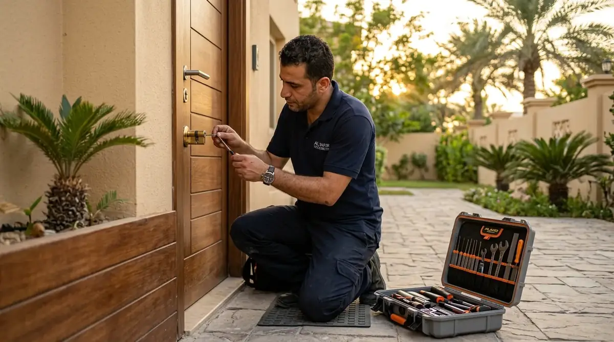 24/7 emergency locksmith by Al Tair Althahbi — professional lockout response in Madinat Zayed