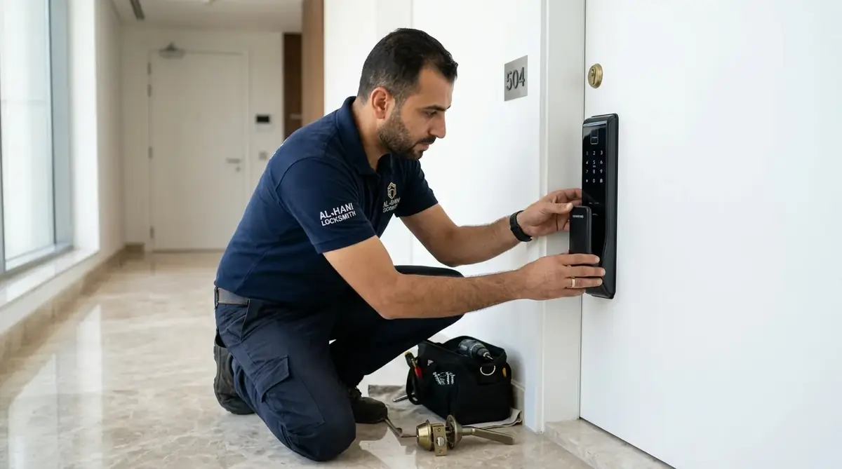 Professional safe opening and repair service by Al Tair Althahbi locksmith in Abu Dhabi