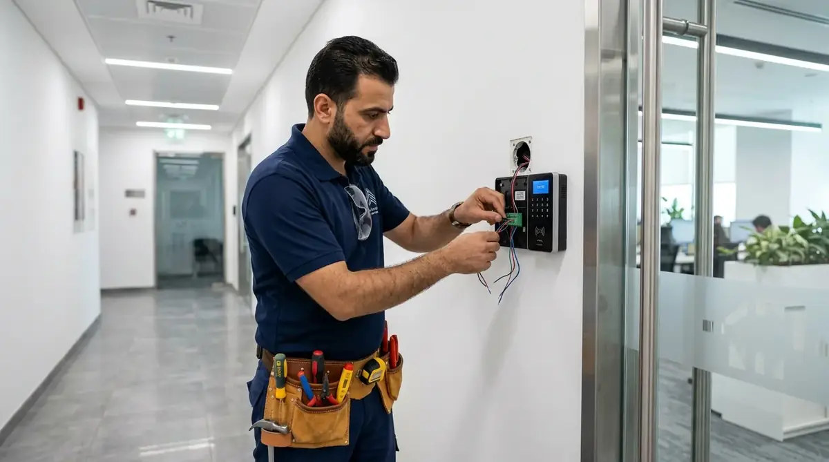 Professional locksmith services — digital and mechanical lock installation by Al Tair Althahbi in Madinat Zayed